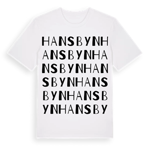 Hansbyn ordlek t-shirt – ekologisk bomull t-shirt från Pinshirt