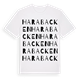 Harabacken ordlek t-shirt