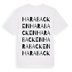 Harabacken ordlek t-shirt – ekologisk bomull t-shirt från Pinshirt