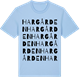 Blue Soul t-shirt med Hargården ordlek t-shirt