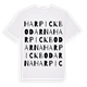 Harpickbodarna ordlek t-shirt