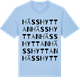 Blue Soul t-shirt med Hässhyttan ordlek t-shirt