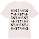 Vintage White t-shirt med Hästa ordlek t-shirt