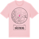 Pink Cotton t-shirt med Hästberg t-shirt