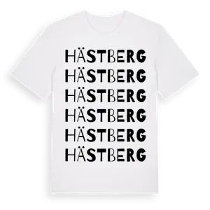 Hästberg ordlek t-shirt – ekologisk bomull t-shirt från Pinshirt