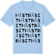 Blue Soul t-shirt med Hästnäset ordlek t-shirt