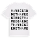 Havregärdet ordlek t-shirt