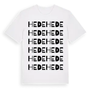 Hede ordlek t-shirt – ekologisk bomull t-shirt från Pinshirt