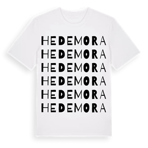 Hedemora ordlek t-shirt – ekologisk bomull t-shirt från Pinshirt
