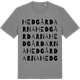 Mid Heather Gray t-shirt med Hedgårdarna ordlek t-shirt