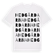 Hedgårdarna ordlek t-shirt