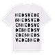 Hedsveden ordlek t-shirt