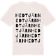 Vintage White t-shirt med Hedtjärn ordlek t-shirt