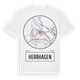 White t-shirt med Herrhagen t-shirt