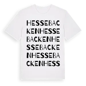 Hessebacken ordlek t-shirt – ekologisk bomull t-shirt från Pinshirt