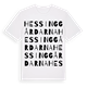 Hessinggårdarna ordlek t-shirt