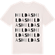 Vintage White t-shirt med Hildas ordlek t-shirt