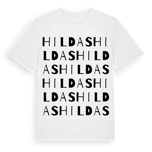 Hildas ordlek t-shirt – ekologisk bomull t-shirt från Pinshirt