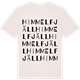 Vintage White t-shirt med Himmelfjäll ordlek t-shirt