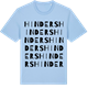 Blue Soul t-shirt med Hinders ordlek t-shirt