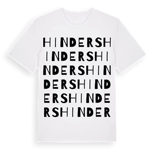 Hinders ordlek t-shirt – ekologisk bomull t-shirt från Pinshirt