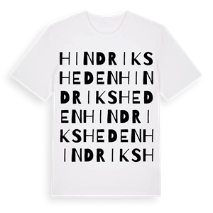Hindriksheden ordlek t-shirt – ekologisk bomull t-shirt från Pinshirt