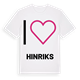 Jag älskar Hinriks t-shirt stort tryck