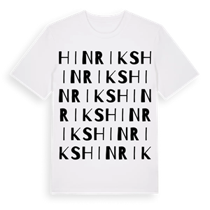 Hinriks ordlek t-shirt – ekologisk bomull t-shirt från Pinshirt