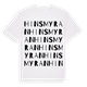 Hinsmyran ordlek t-shirt