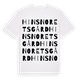 Hinsnorets gård ordlek t-shirt