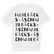 Hjulbäcks-Åsen ordlek t-shirt