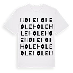 Hole ordlek t-shirt – ekologisk bomull t-shirt från Pinshirt