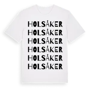 Holsåker ordlek t-shirt – ekologisk bomull t-shirt från Pinshirt