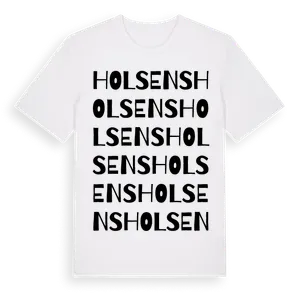 Holsens ordlek t-shirt – ekologisk bomull t-shirt från Pinshirt