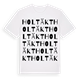 Holtäkt ordlek t-shirt