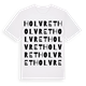 Holvret ordlek t-shirt