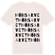 Vintage White t-shirt med Hönsarvet ordlek t-shirt