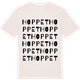 Vintage White t-shirt med Hoppet ordlek t-shirt
