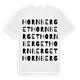 Hornberget ordlek t-shirt