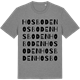 Mid Heather Gray t-shirt med Hosboden ordlek t-shirt