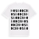 Hosboden ordlek t-shirt