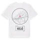 White t-shirt med Hosjö t-shirt