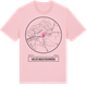Pink Cotton t-shirt med Hosjö industriområde t-shirt