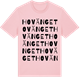 Pink Cotton t-shirt med Hovänget ordlek t-shirt
