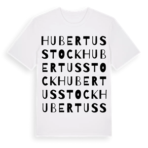 Hubertusstock ordlek t-shirt – ekologisk bomull t-shirt från Pinshirt