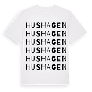 Hushagen ordlek t-shirt – ekologisk bomull t-shirt från Pinshirt