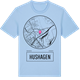 Blue Soul t-shirt med Hushagen t-shirt