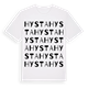 Hysta ordlek t-shirt