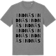 Mid Heather Gray t-shirt med Indnäs ordlek t-shirt