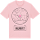 Pink Cotton t-shirt med Ingarvet t-shirt